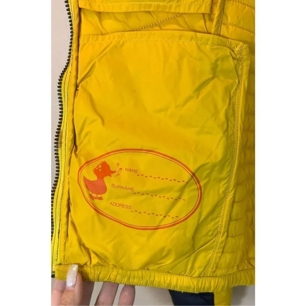 Save The Duck Colorblock Lightweight Insulated Puffer Youth Jacket Coat Size 14